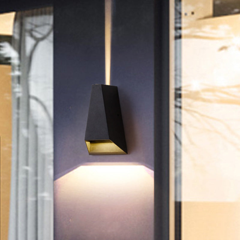 Serenity Modern Edge - Triangle LED Wall Sconce