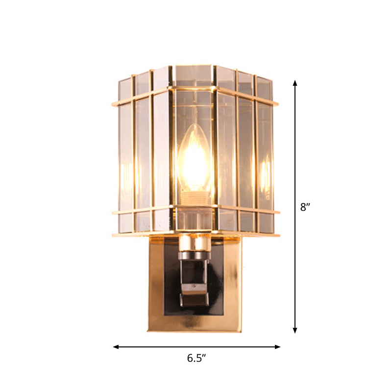 Elevate Your Space with the Luxurious Gold Crystal Wall Sconce