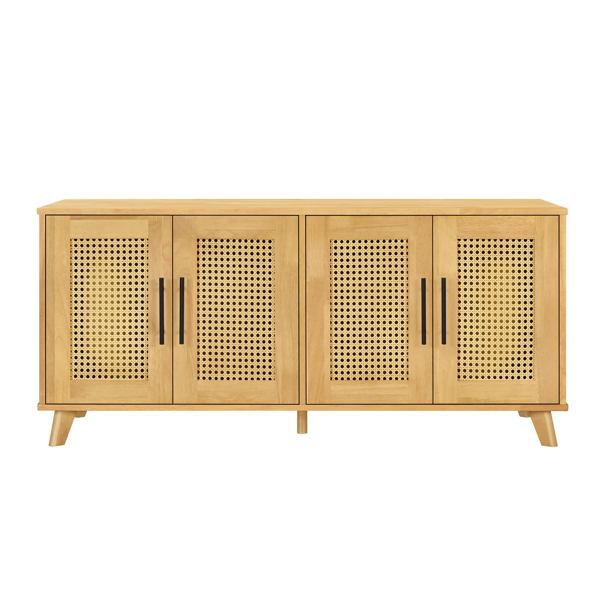 Myra Indoor Premium Rubber Wood Cat Cabinet with Plush Cushion