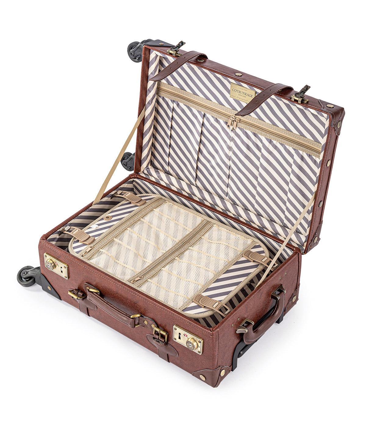 Minimalism XL Check-in - Caramel Brown's