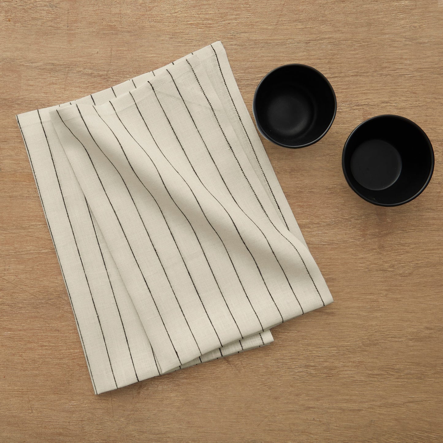 Pinstripe Kitchen Towels, Set of 2