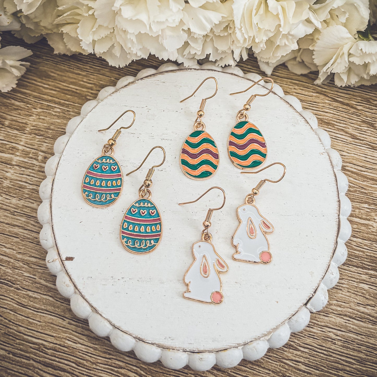 Adorable Easter Earring Set - Set of 3