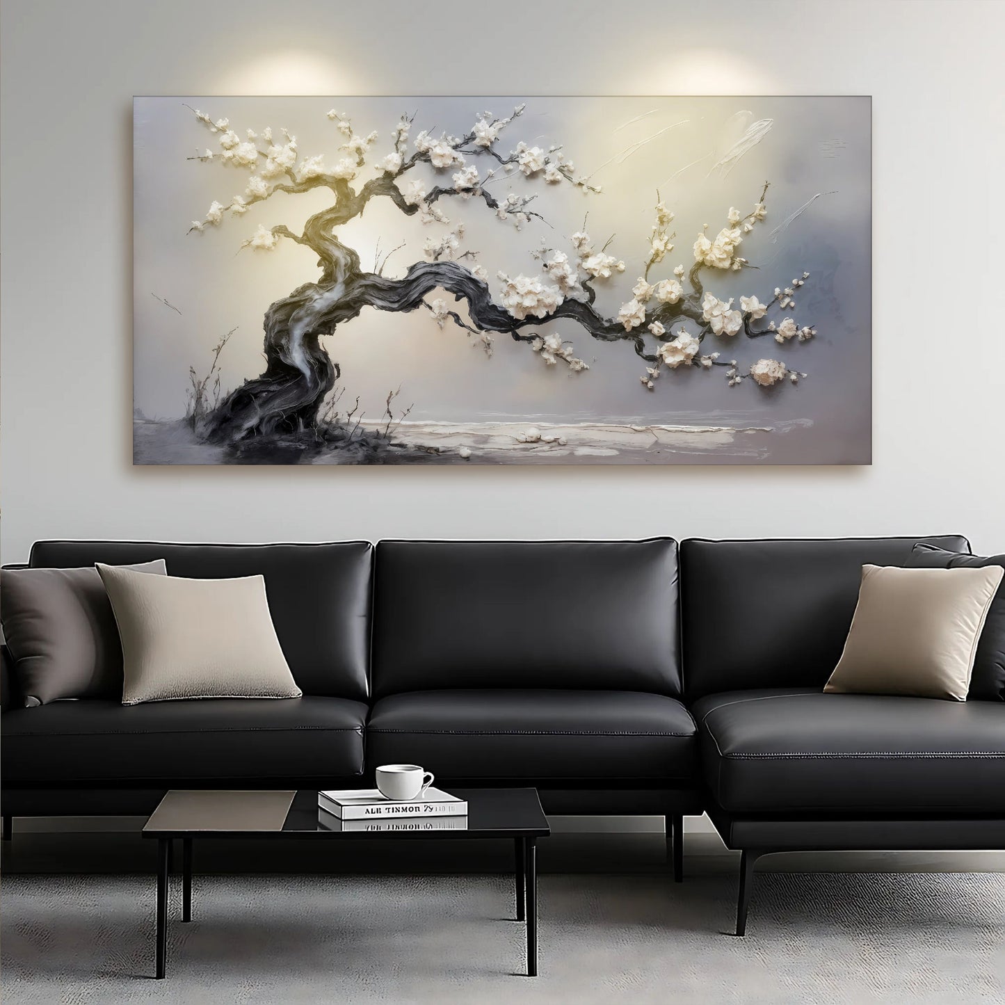 White Blossom Wall Art
