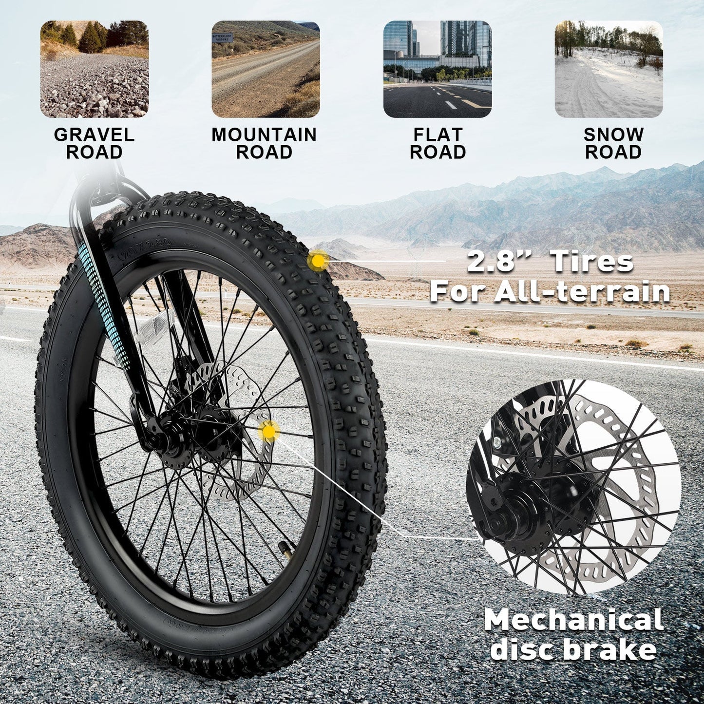 Glerc 24" Mountain Bike For Beginner - Mars