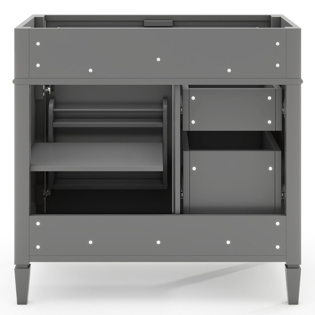 36" Bathroom Vanity Without Top Sink