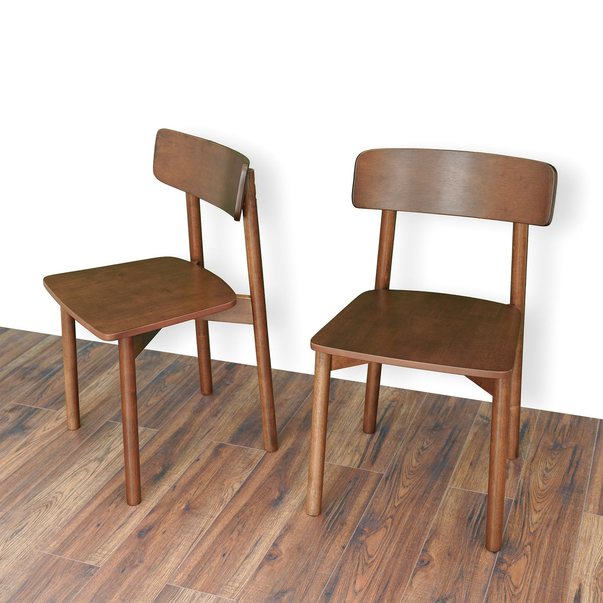 Walnut Dining Chair Set of 2