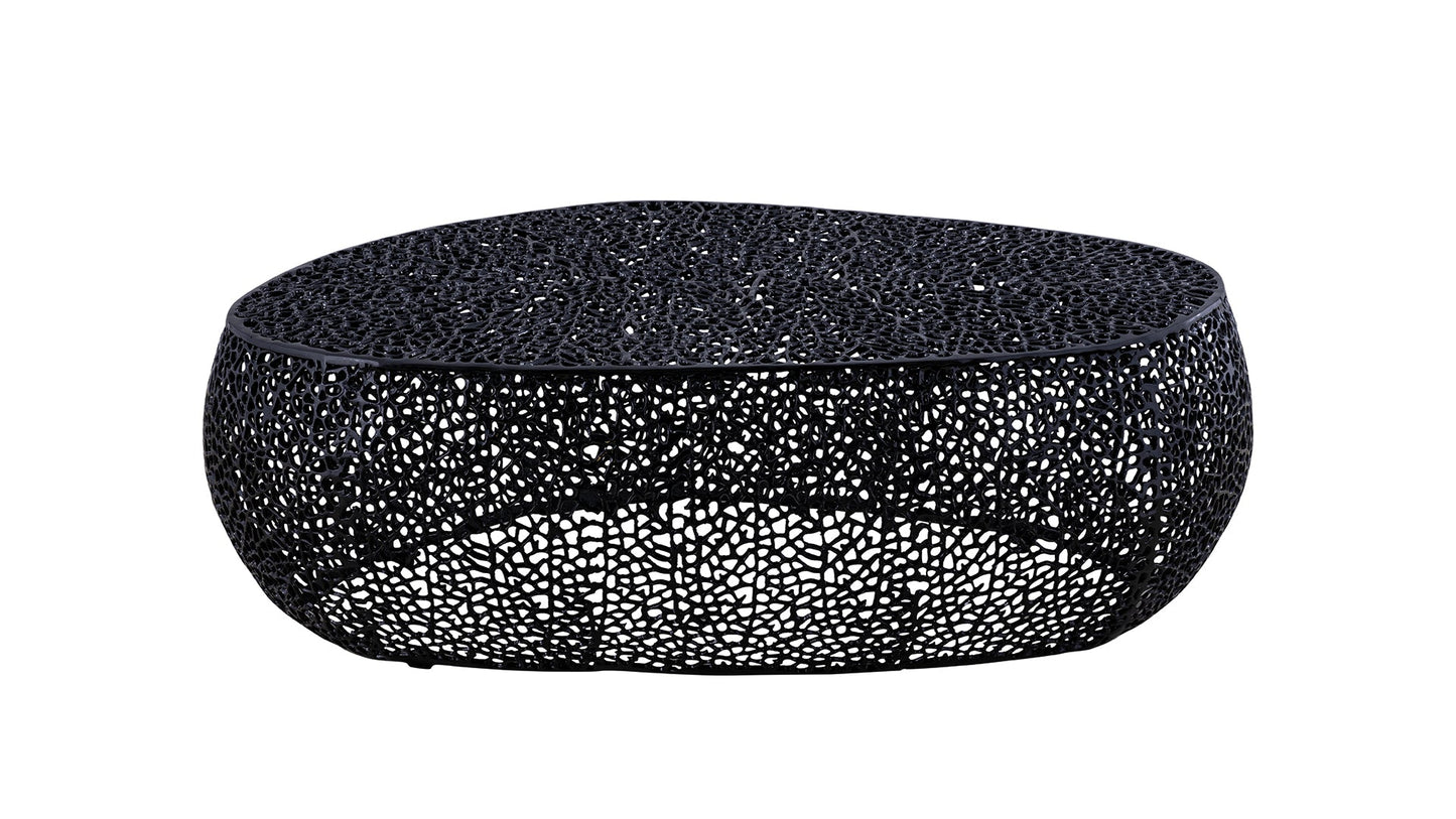 T3601-50 Oval Coffee Table Black