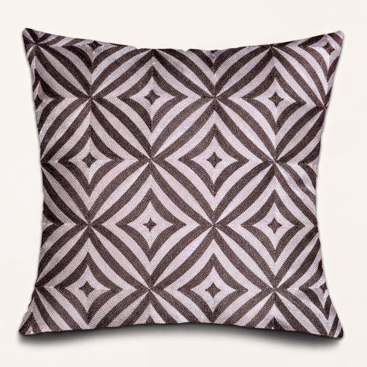 Beige Throw Pillow Covers - 20x20 Inch Linen Cushion Covers with Zipper Closure