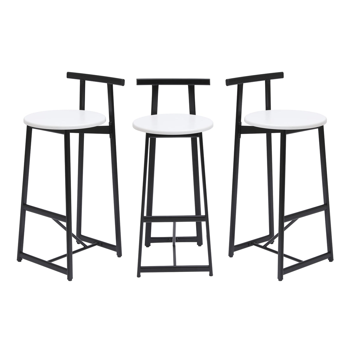 Bar Stools Kitchen Island Bar Chairs Set of 3