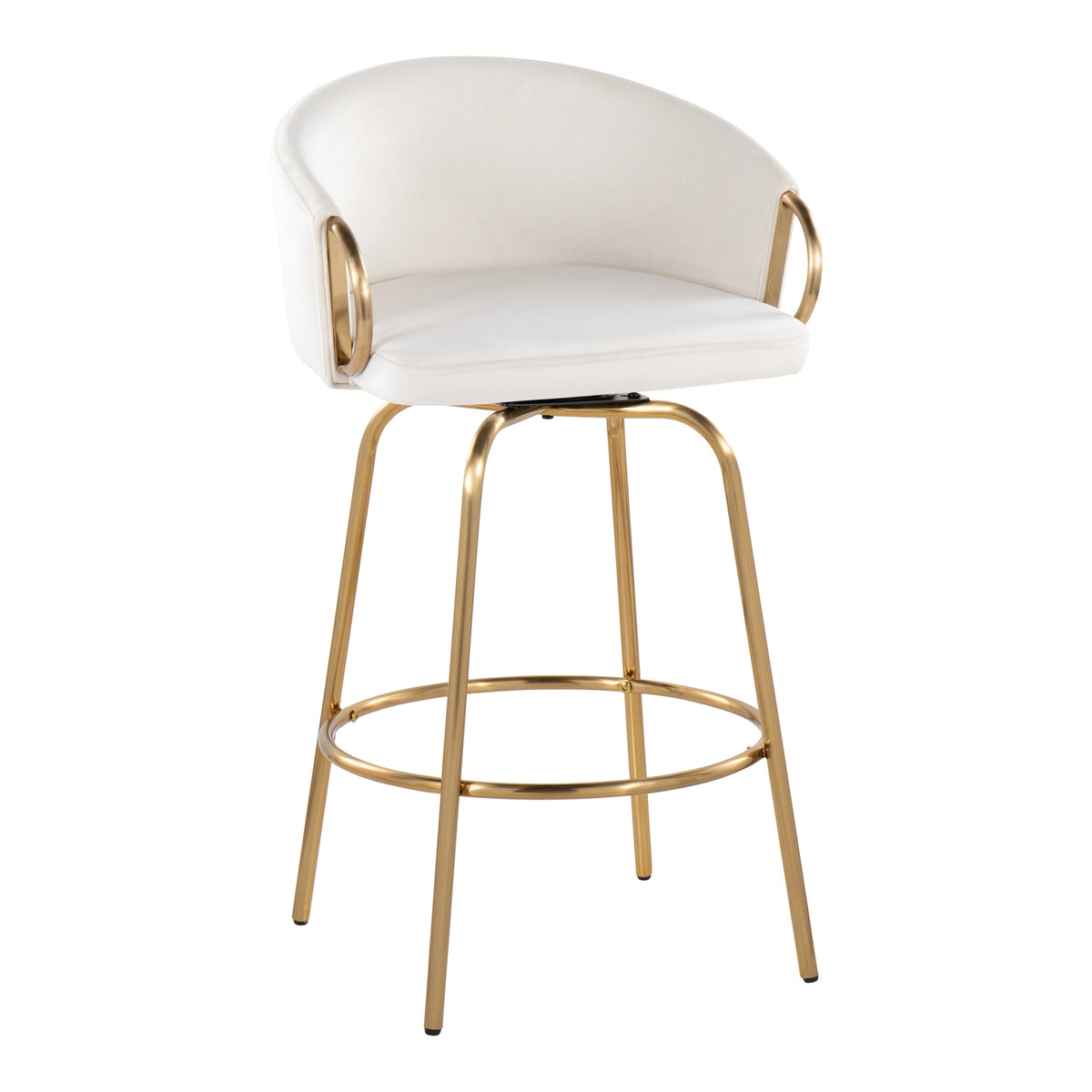 26" Contemporary Counter Stool with Swivel