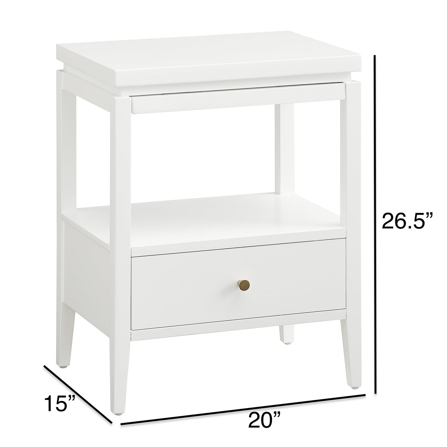 Olana 1-Drawer Nightstand