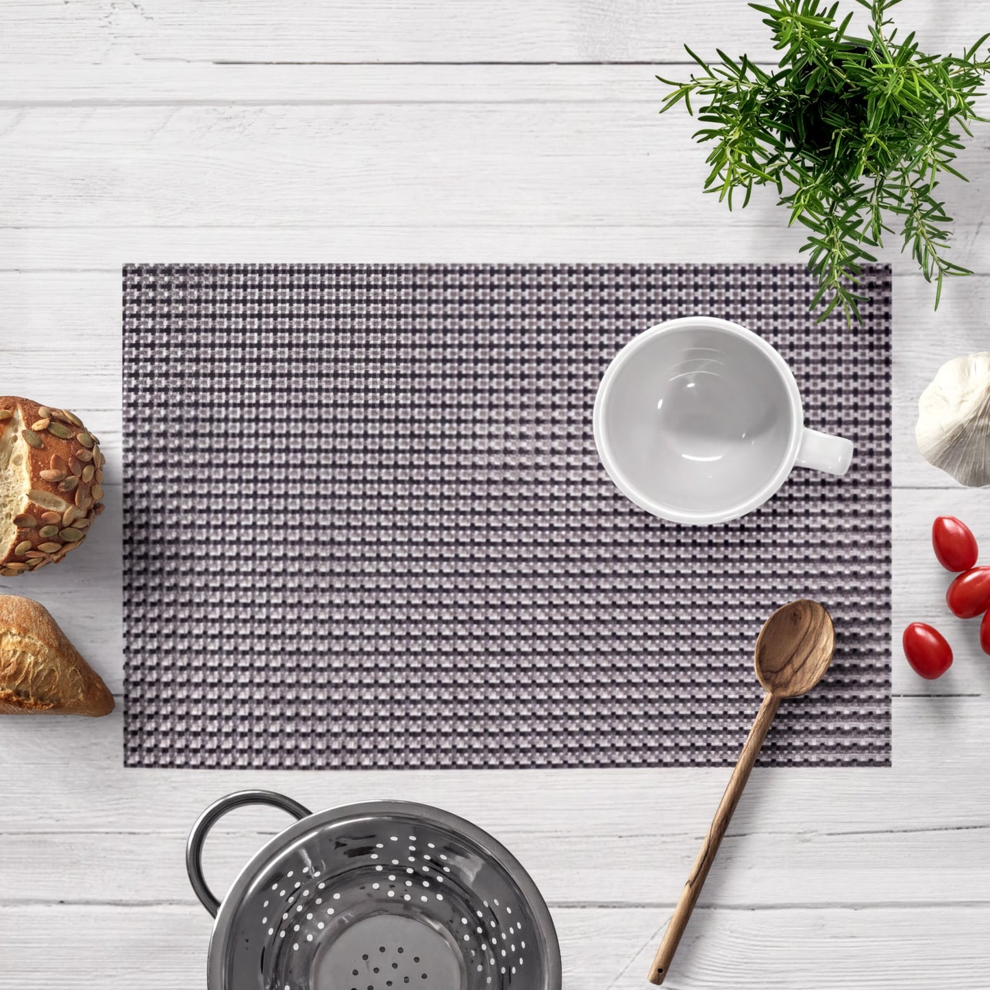PVC Placemats – Non Slip, Heat Resistant Dining Table Mats for Indoor Outdoor Use