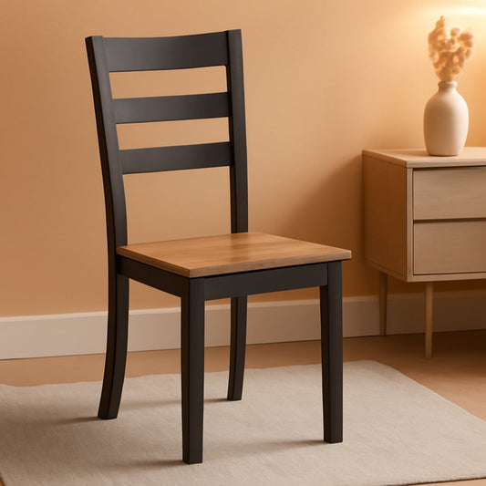 Gesthaven Solid Wood Dining Chair Set of 2 Natural Brown