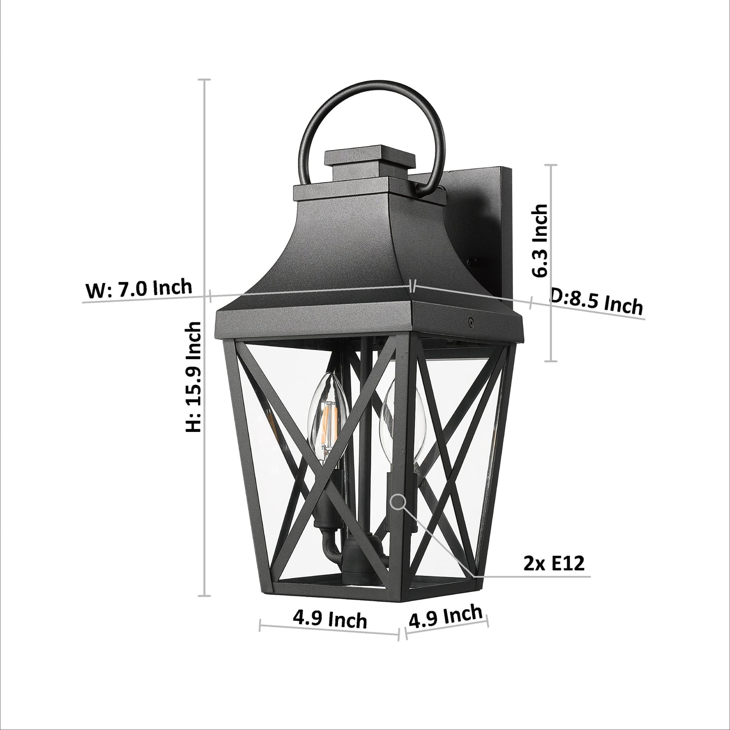 Outdoor Waterproof Wall Lights by GigaTech