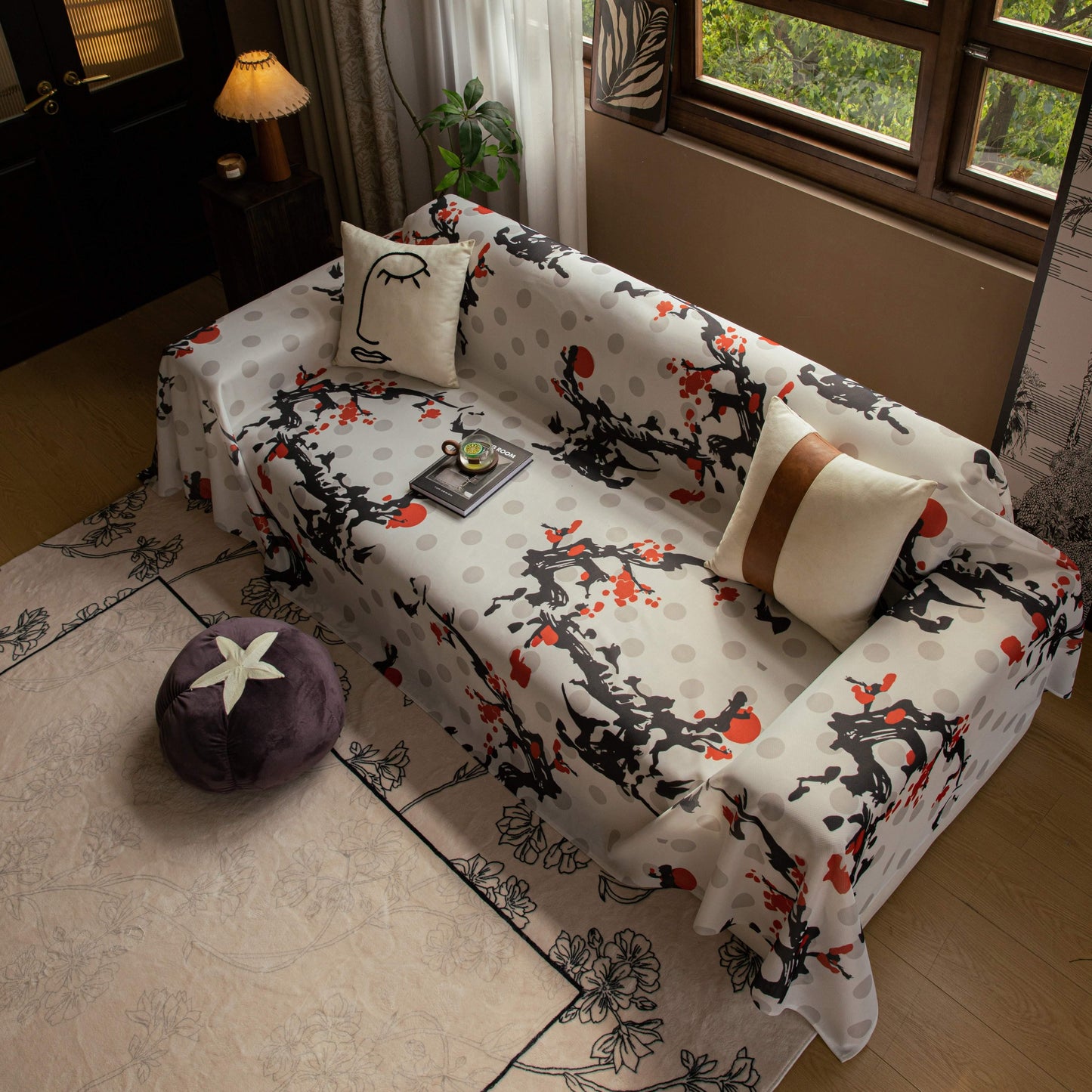 Ice Silk Extra Large Sofa Cover| Fully Protection & Cool Experience