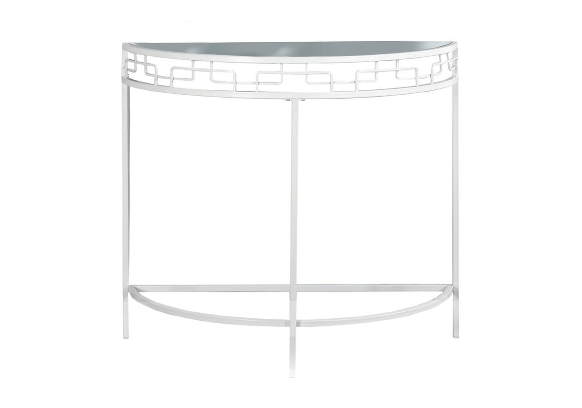 Clear Tempered Glass Accent Table