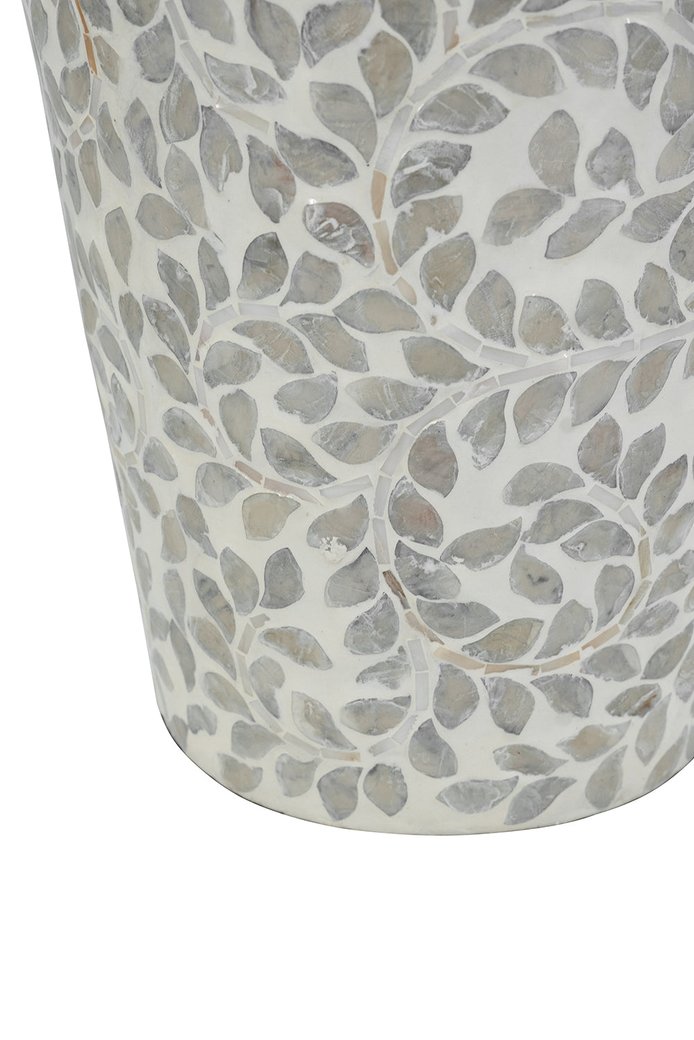 D9.8x19.7" Decorative Paper Powder Vase with Tapered Design
