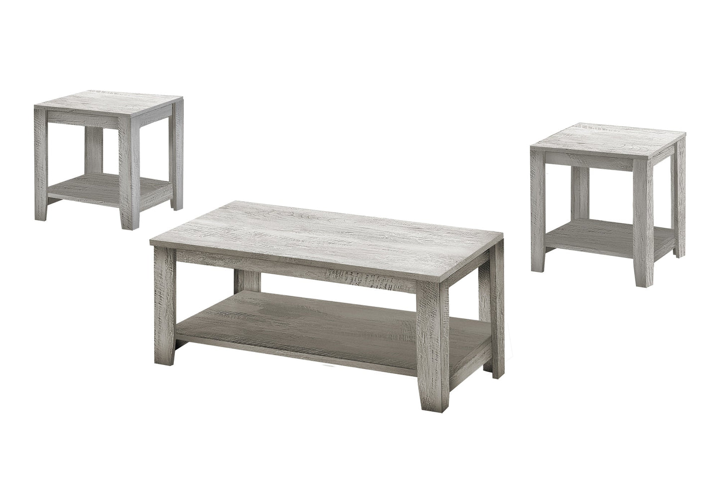 3-Piece Coffee and End Table Set
