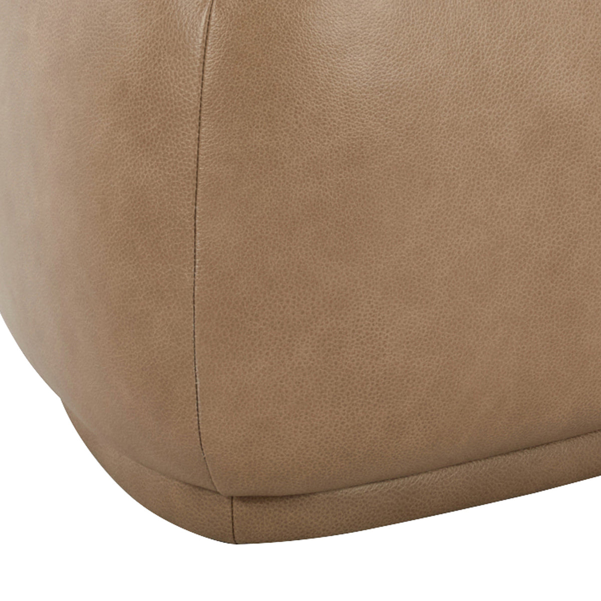 Pebble 26" Rounded Triangle Cocktail Ottoman - Tuscan
