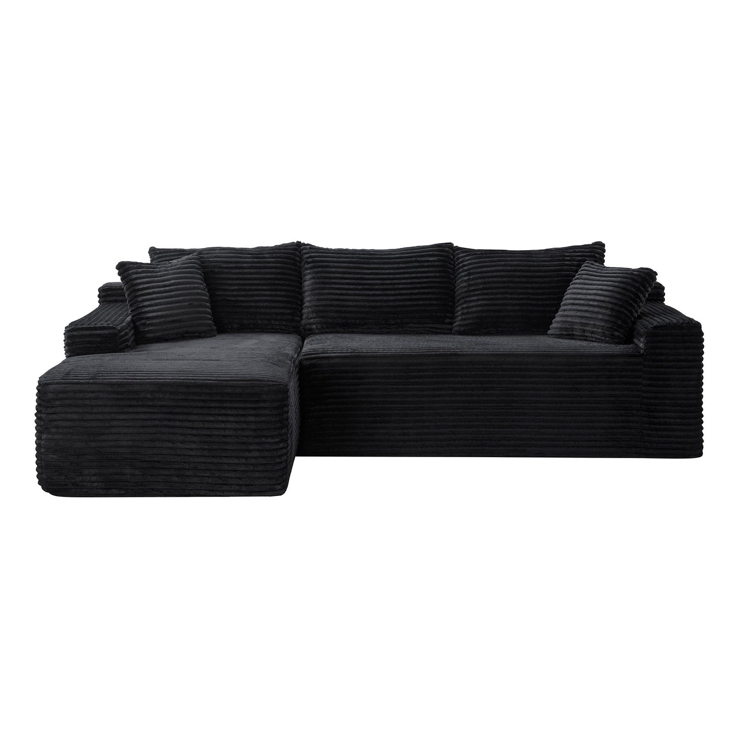 94.5" Cloud Modular Sectional Sofa with L-Shape Chaise