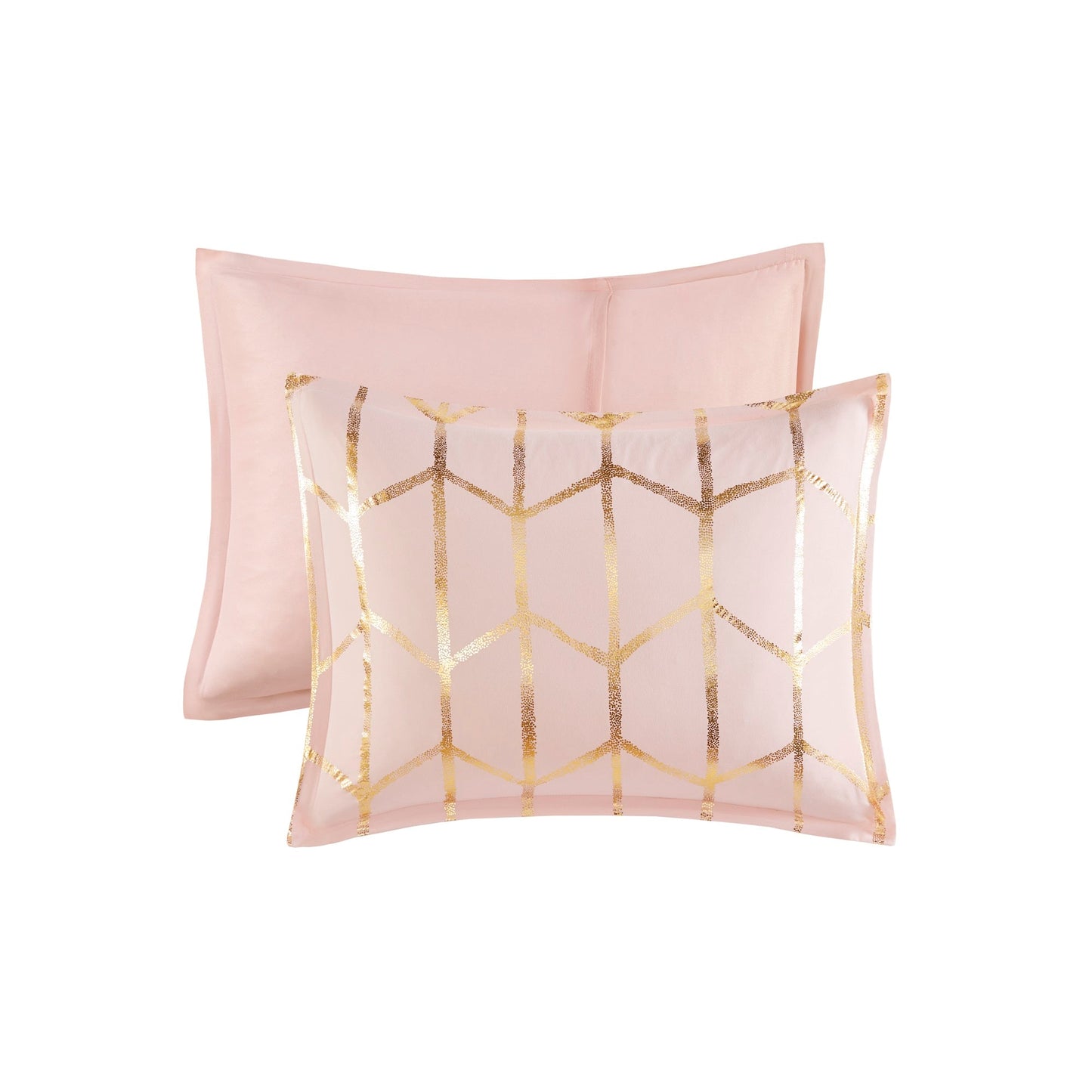 5-Piece King/Cal King 100% Polyester Brushed Printed Comforter Set