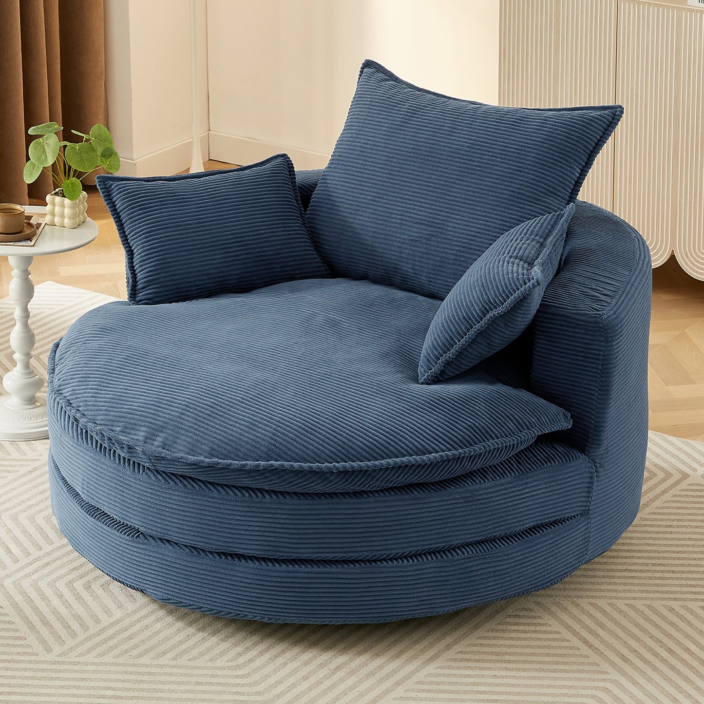 360° Swivel Sofa Chair Accent Barrel Chair