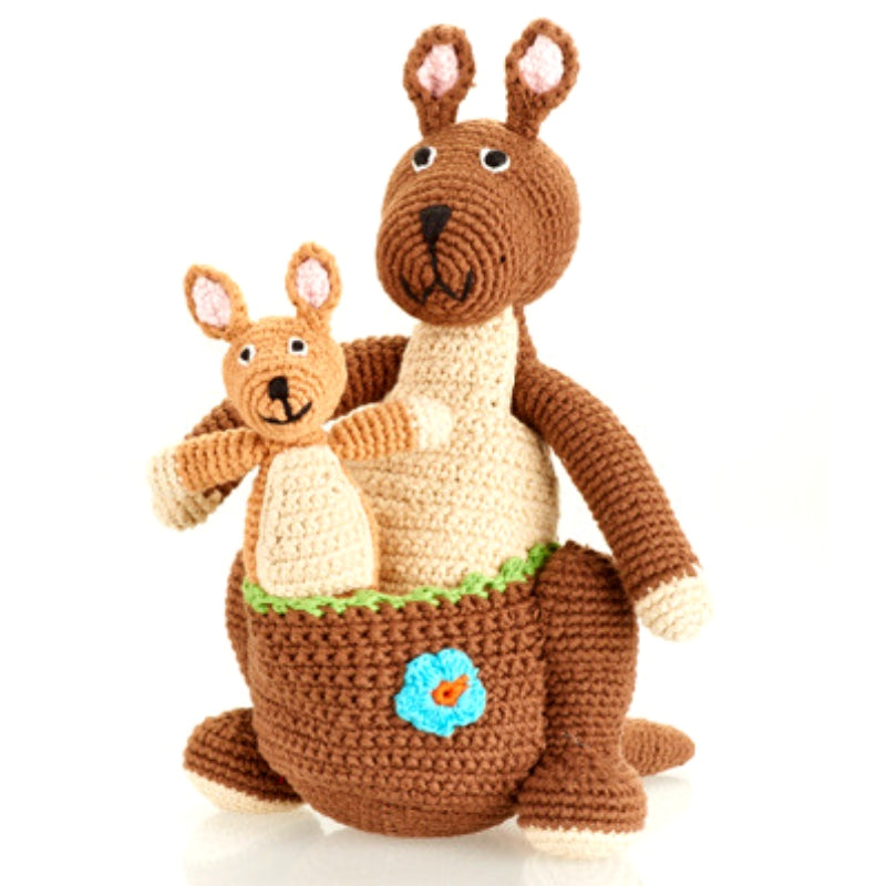 Large Animal Kangaroo with Kid