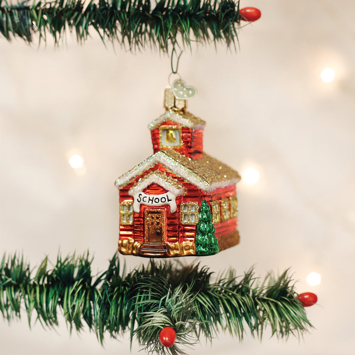 School House Ornament