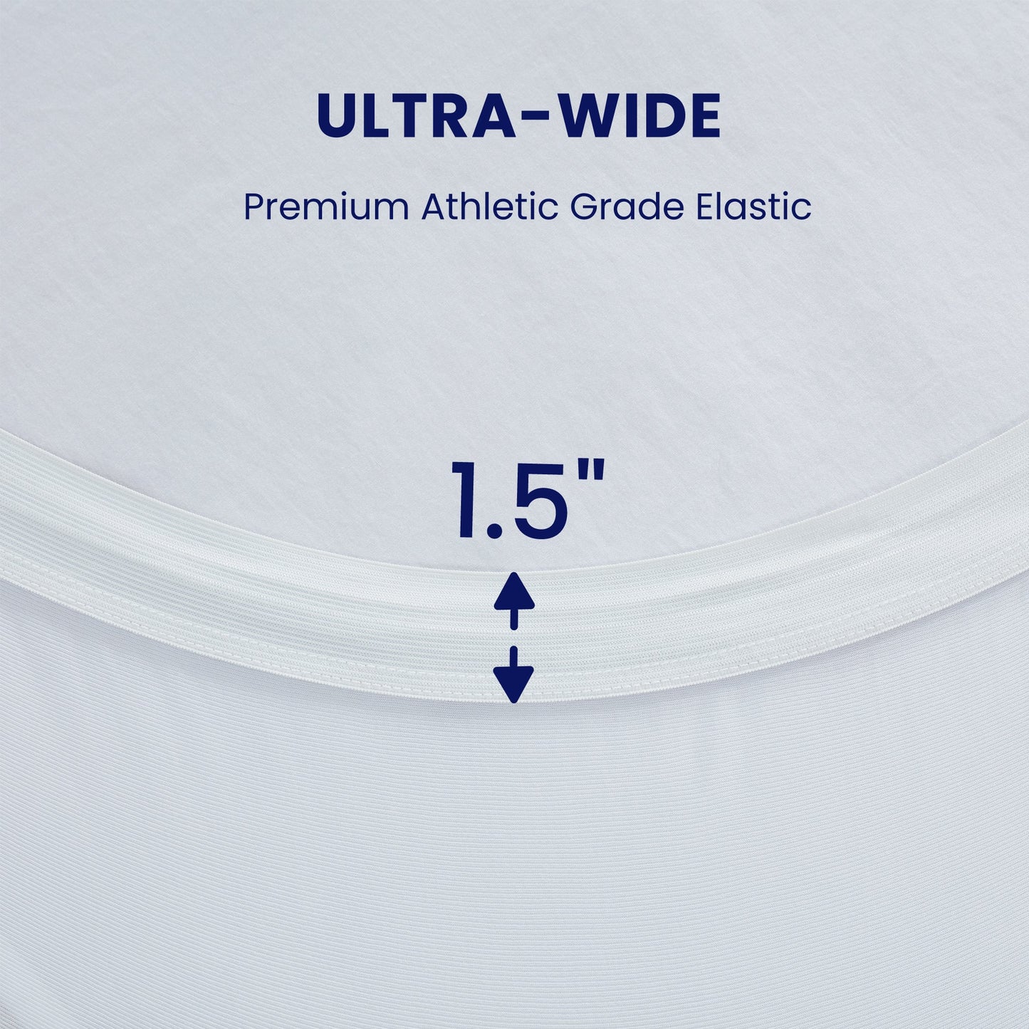 Premium Zoned Cooling Mattress Pad - White