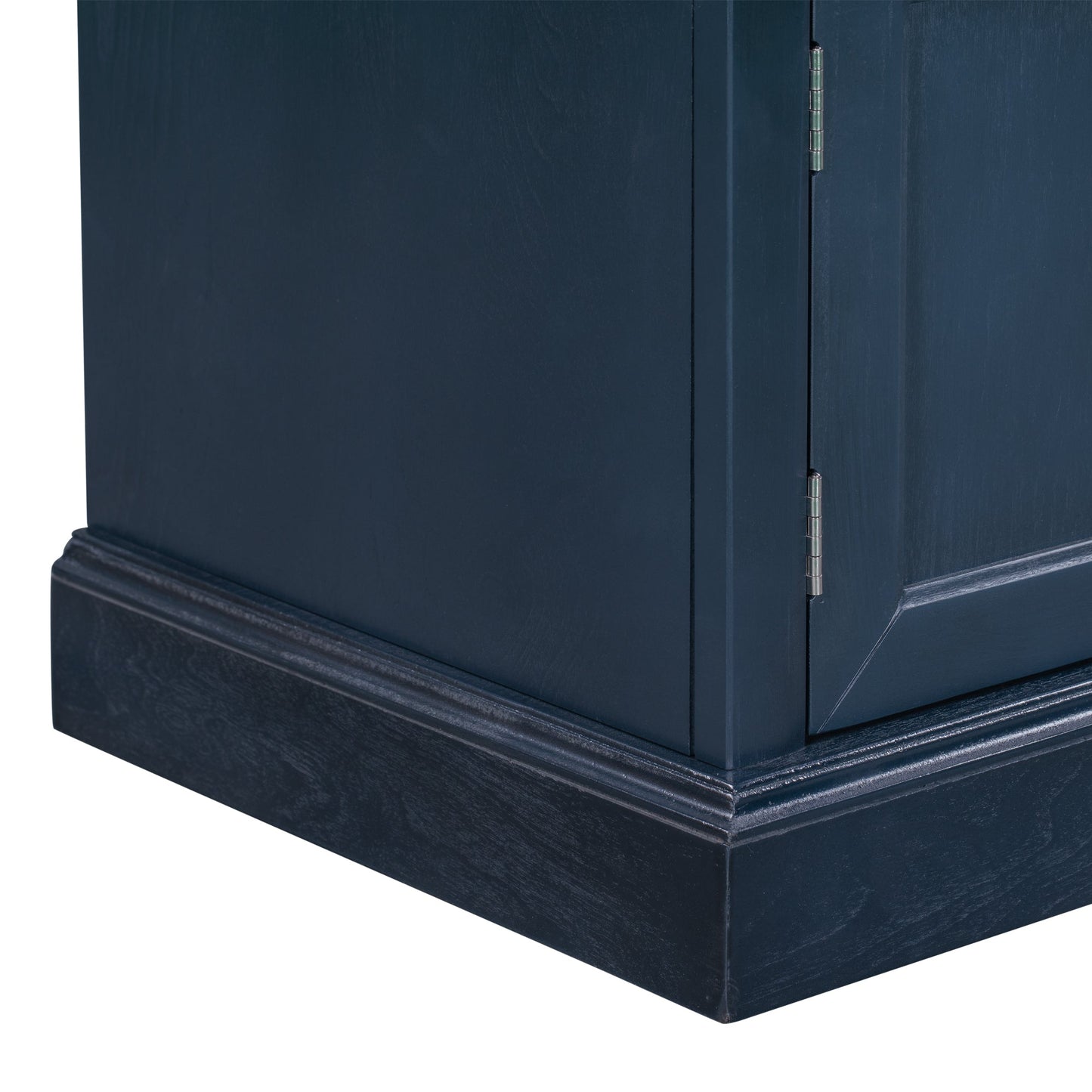 TREXM Storage Bench with 2 Drawers and 2 Cabinets