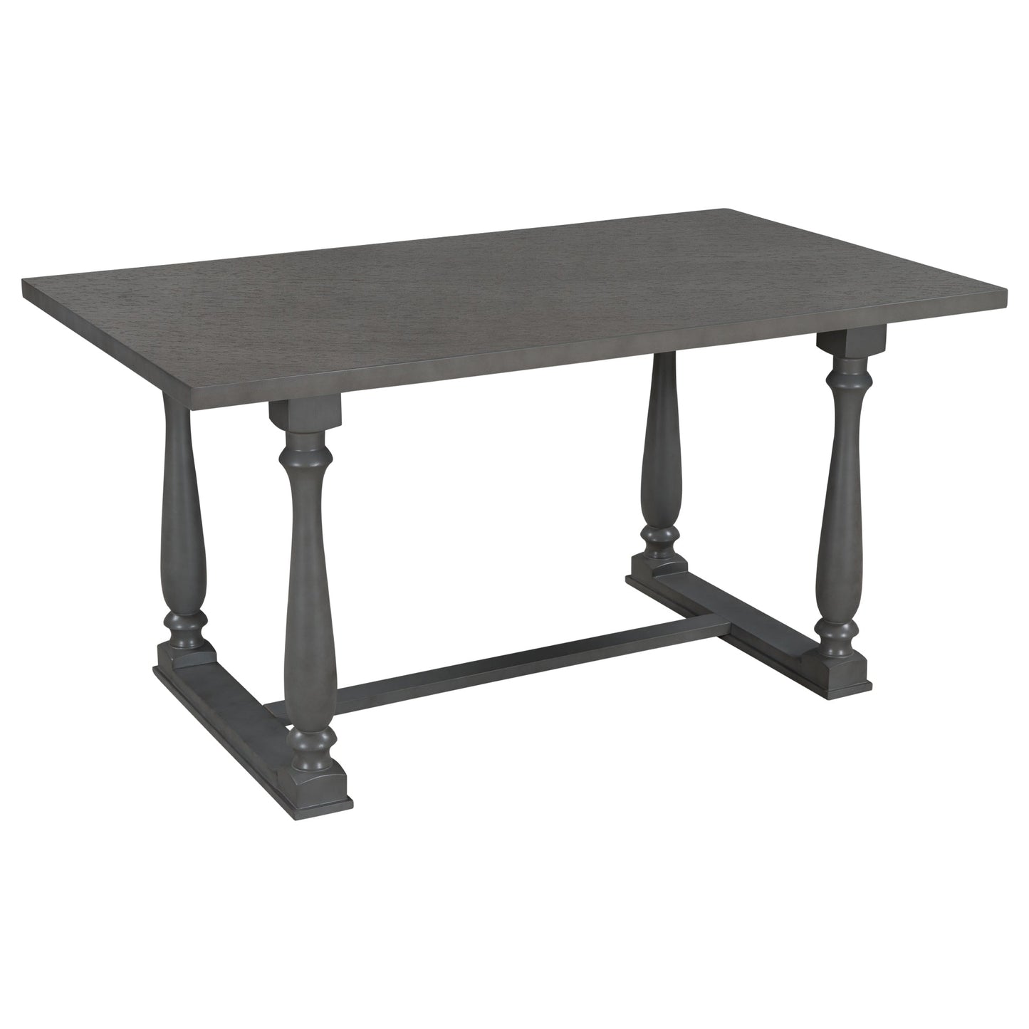 TREXM 6-Piece Dining Table and Chair Set