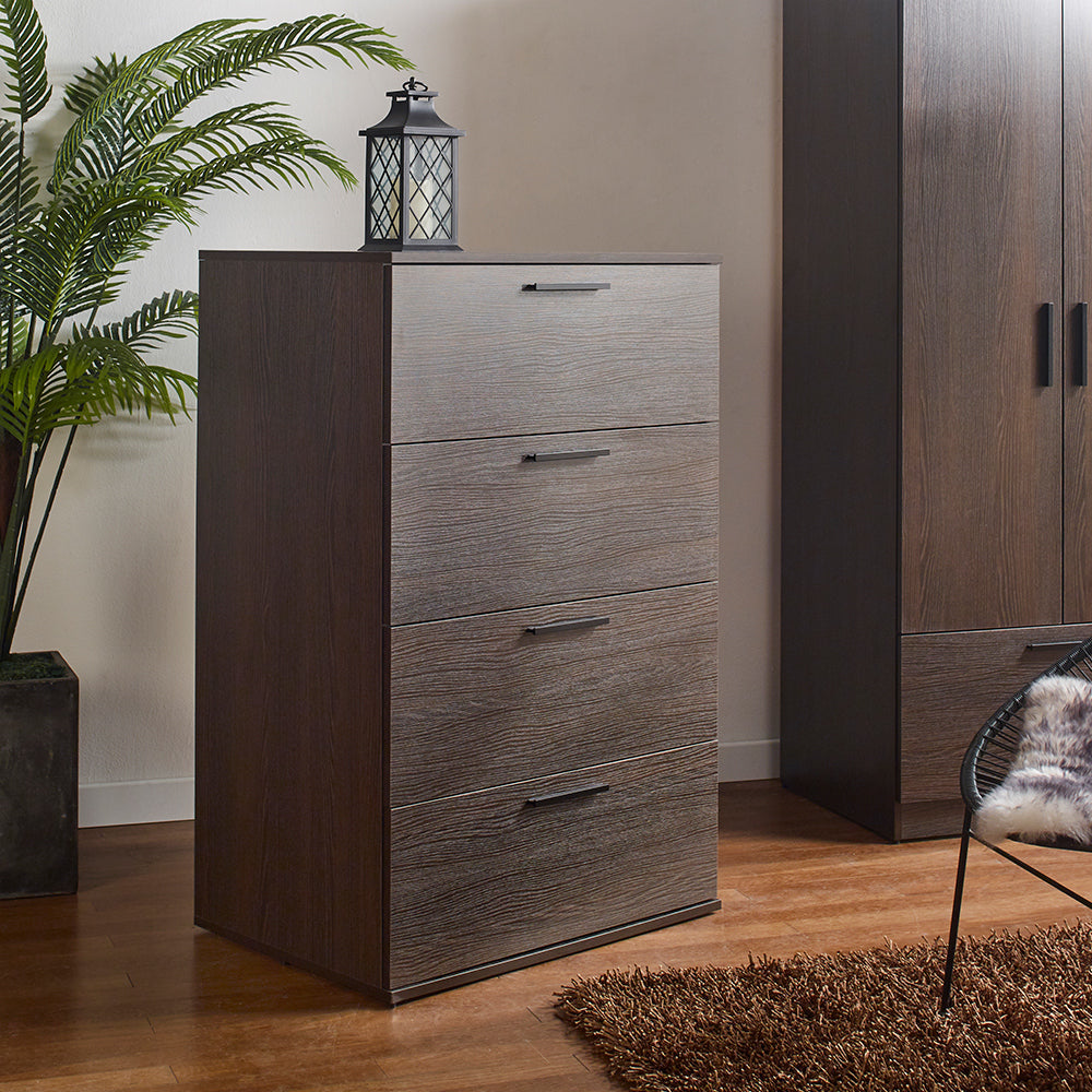 Oliver Farmhouse Four-Drawer Jumbo Chest