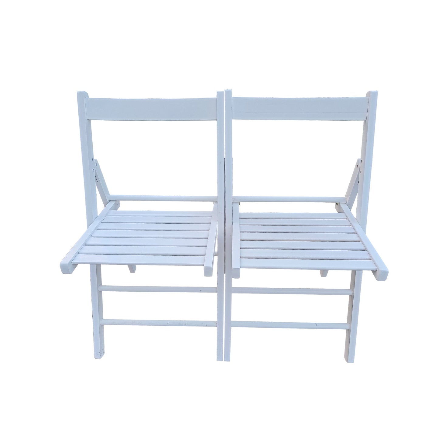 Folding Chair Set - Solid Wood & Space-Saving Design
