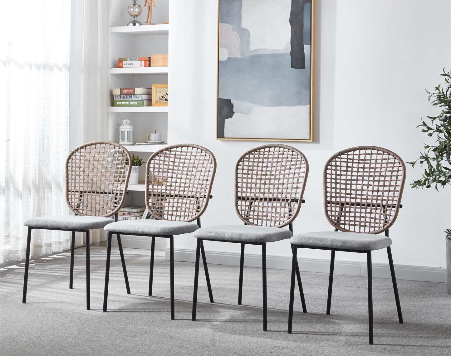 Stylish Black Dining Chairs