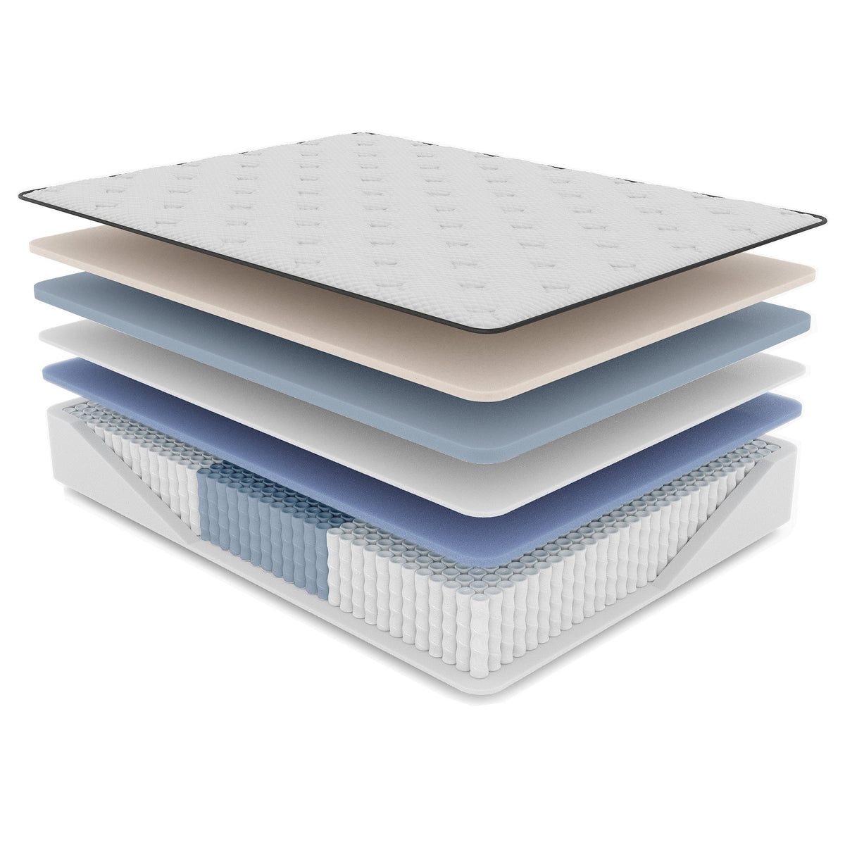 Diamond Hughes Cool Responsive, Pressure Relieving Latex Hybrid Mattress