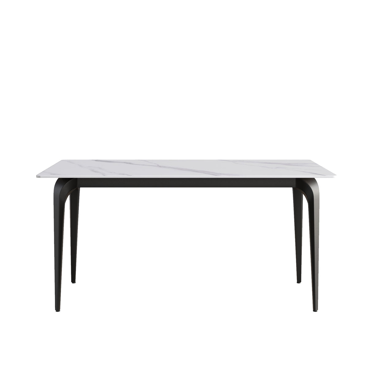 63" Modern Artificial Stone Dining Table