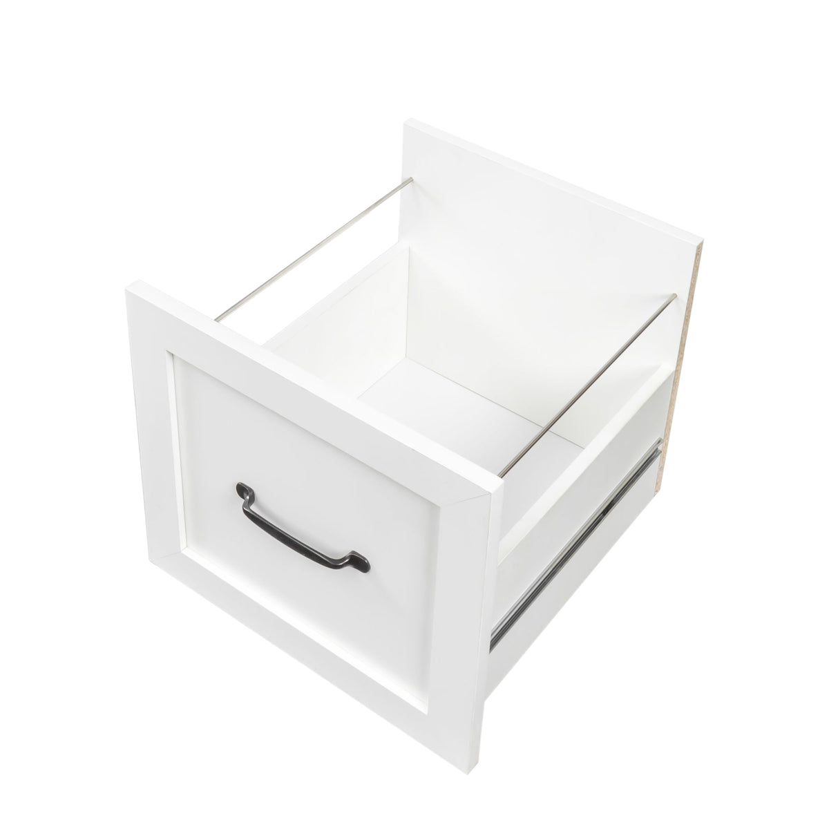 Home Office Computer Desk with Hutch, Antiqued White
