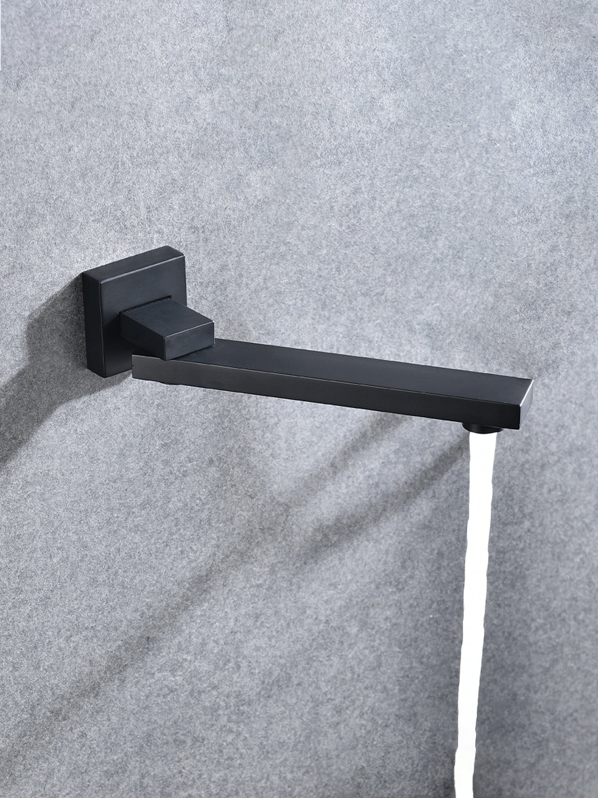 Matte Shower System with Tub Spout and 10" Shower Head