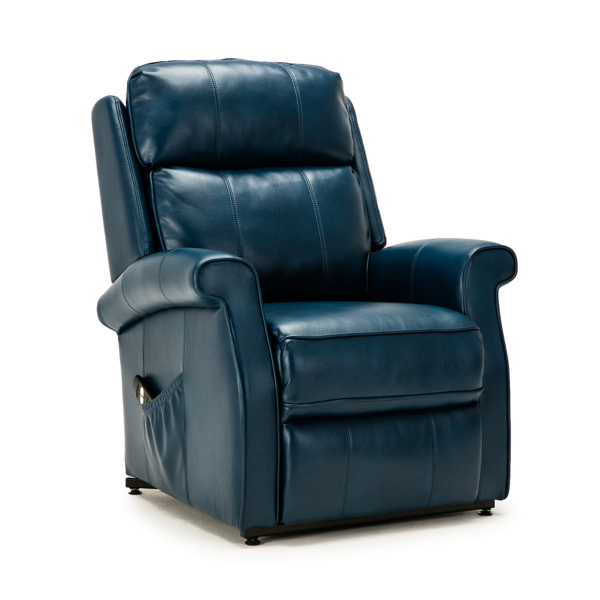 Landis Navy Blue Traditional Lift Chair