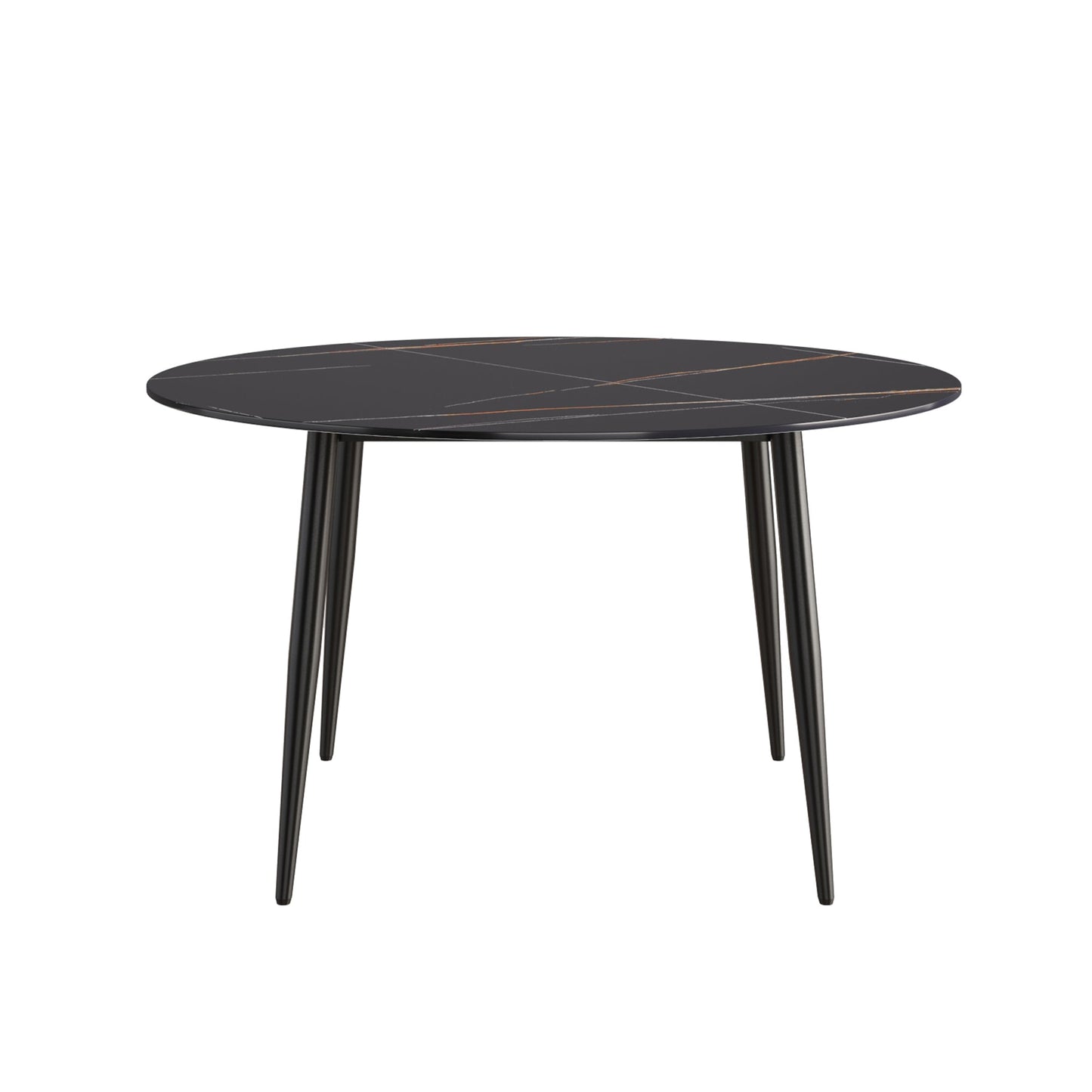 53.15" Modern Artificial Stone Dining Table