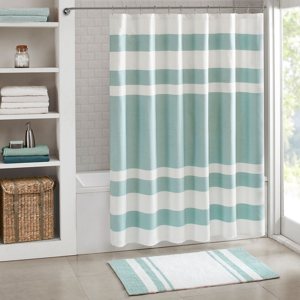 Shower Curtain with 3M Treatment Aqua