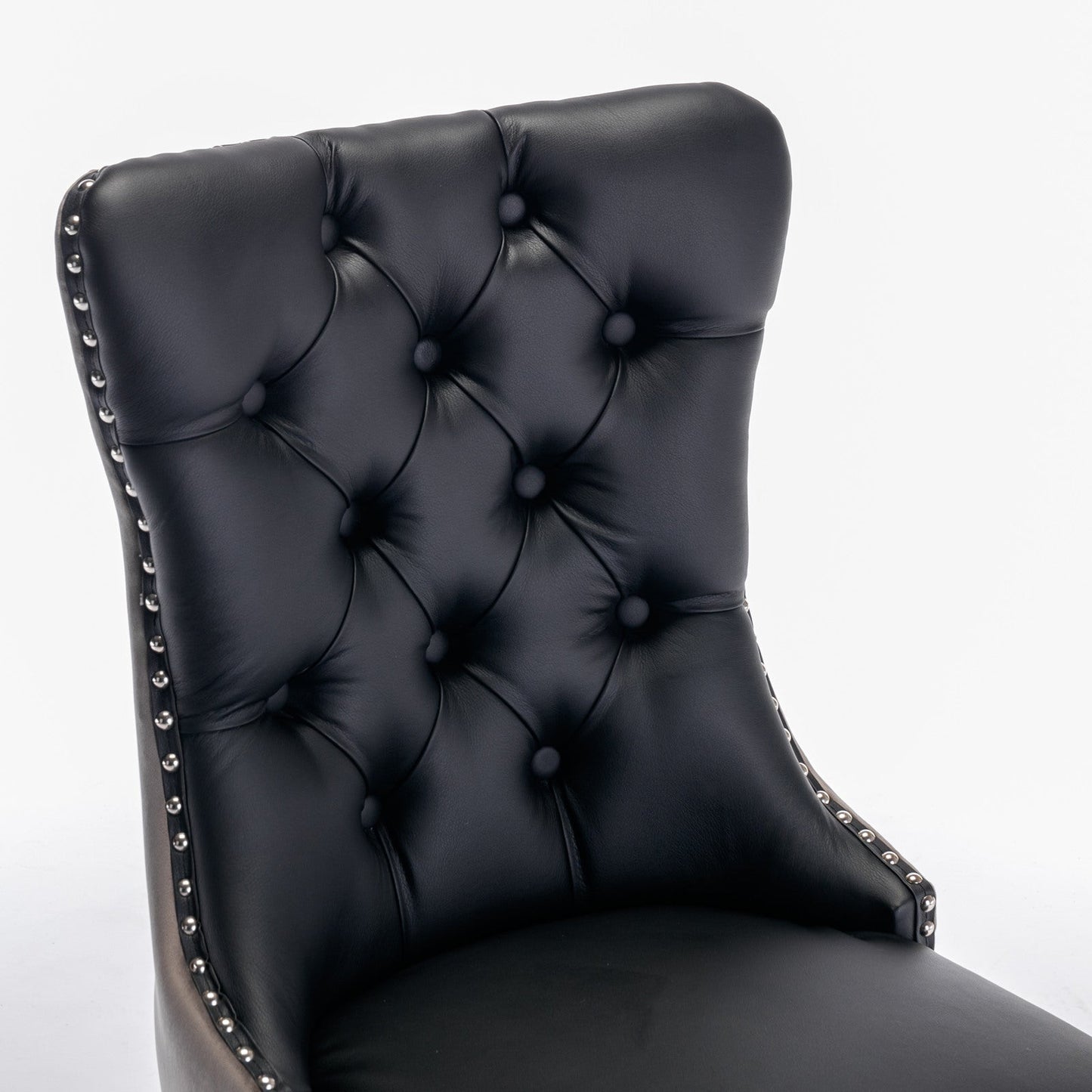 Nikki Collection Modern Tufted Dining Chair Set