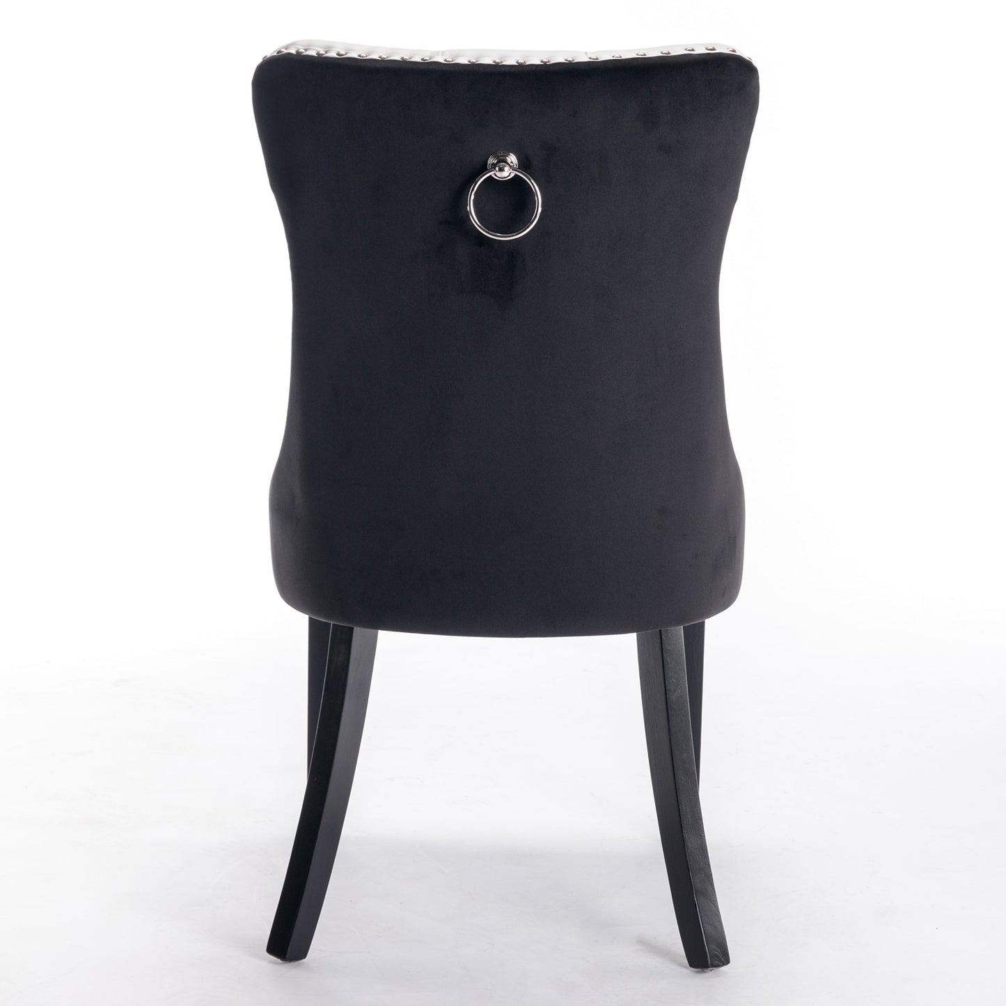 Nikki Collection Modern Tufted Dining Chair Set