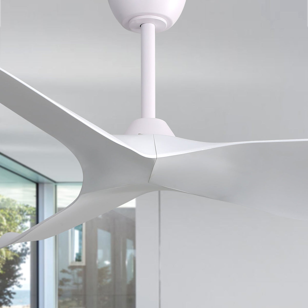 52 Inch Indoor Ceiling Fan With 6 Speed Remote