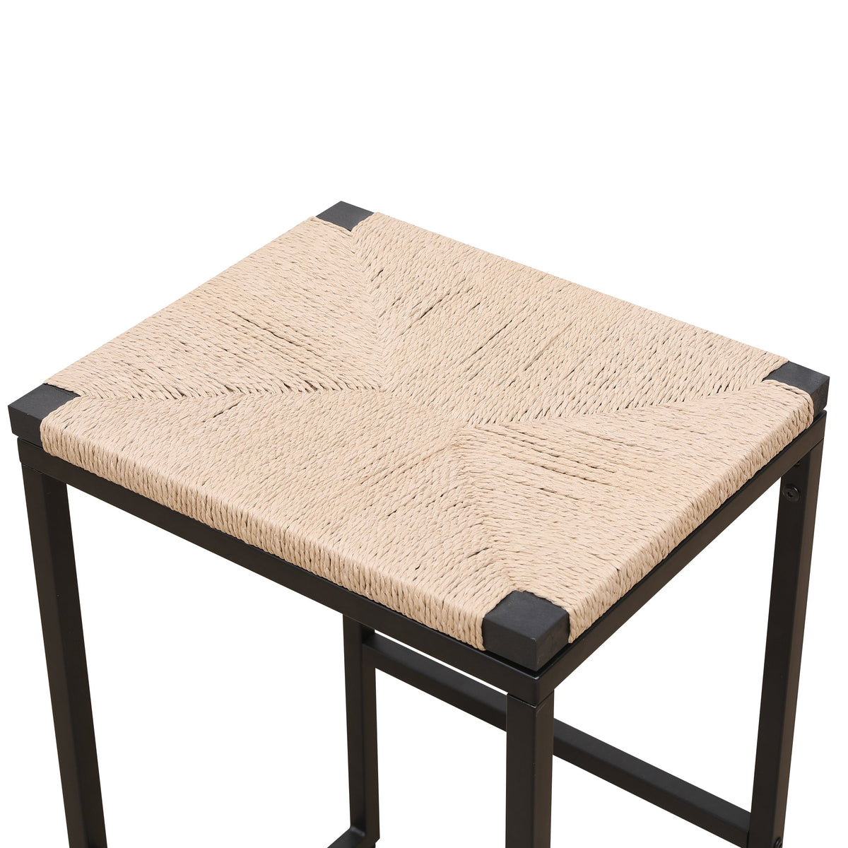 Set of 2 Backless Bar Stools for Kitchen Counter