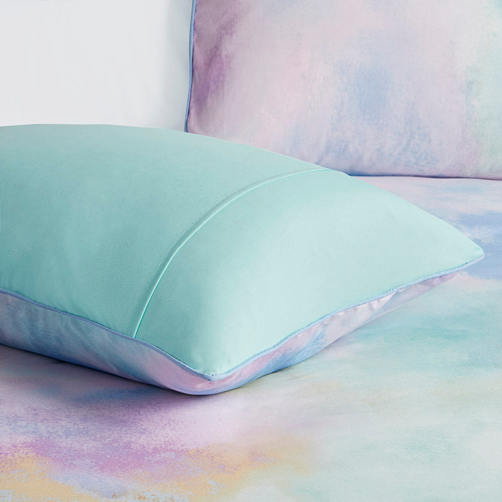 Twin/Twin XL Watercolor Tie Dye Printed Comforter Set