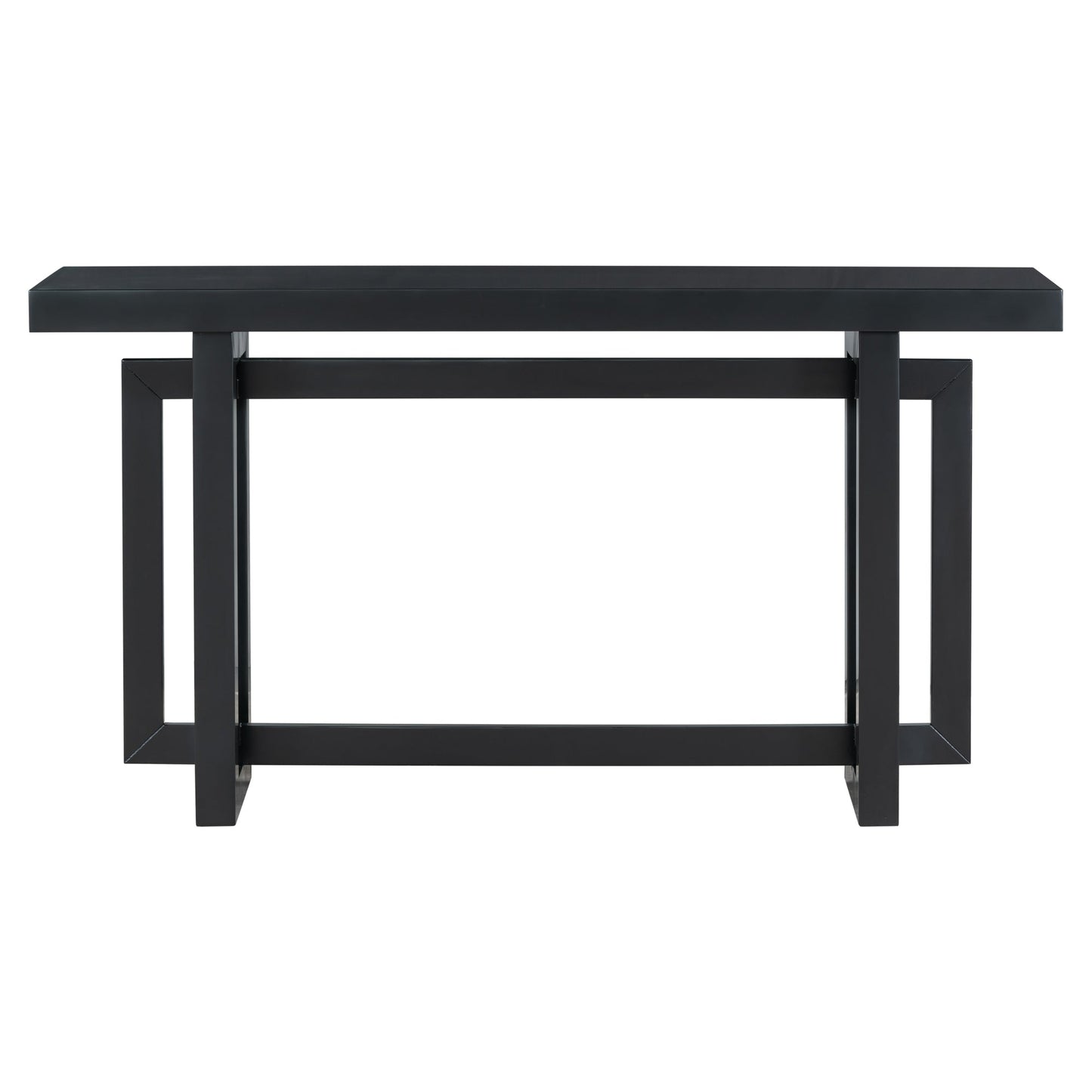 U_STYLE 59.1'' Painted Entryway Table