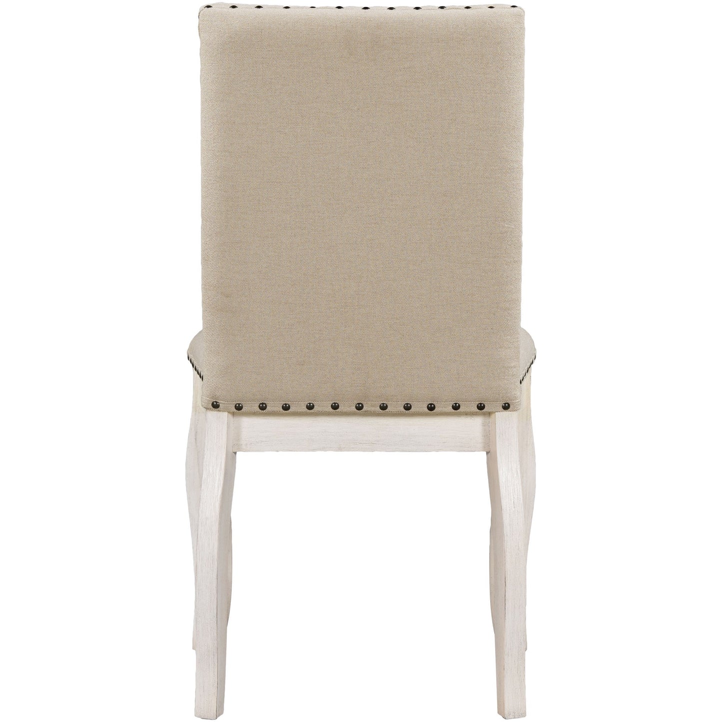 TREXM Set of 2 Dining Chairs with Upholstered Fabric