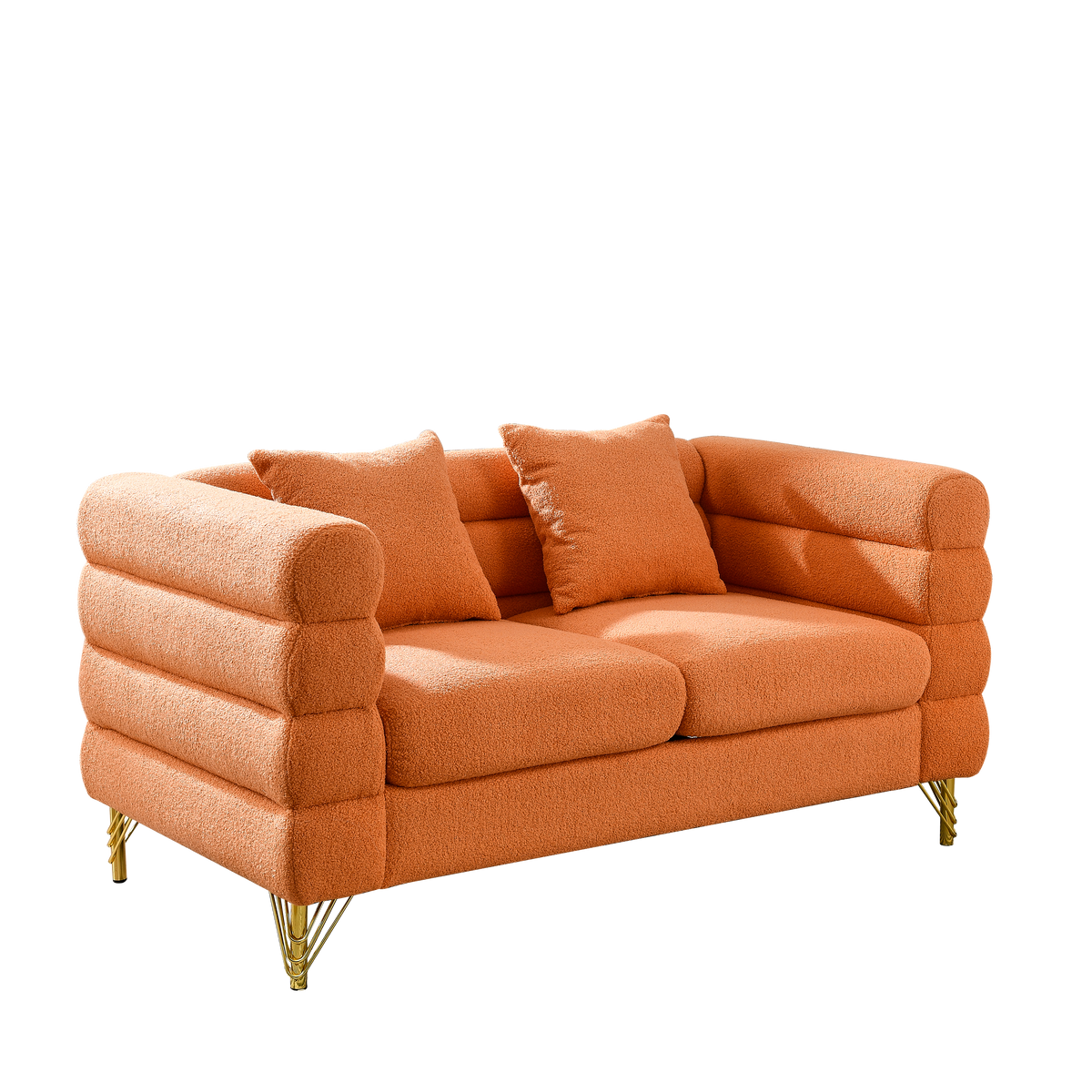 60 Inch Oversized 2 Seater Sectional Sofa