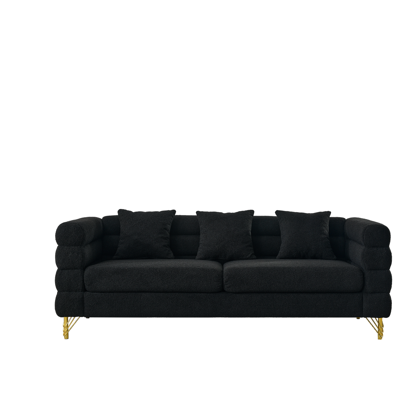 81 Inch Oversized 3 Seater Sectional Sofa